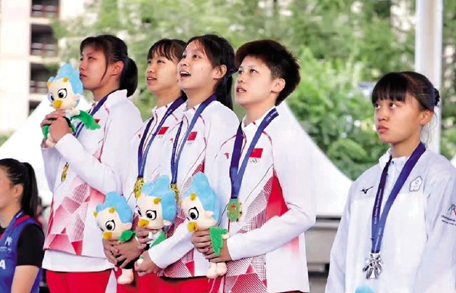 東亞青年運動會U18三人籃球賽落幕 十堰姑娘王嘉欣出戰獲得冠軍