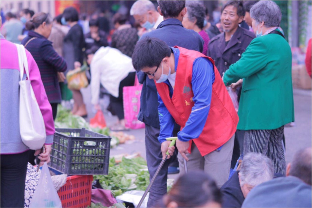 市蔬菜貿易管理服務中心:讓地攤經濟與城市文明共舞